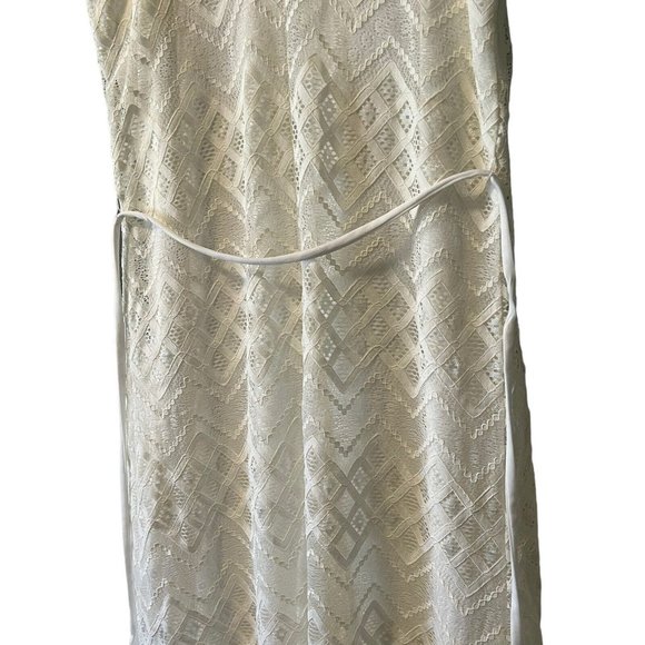 Emerald Sundae Cocktail Dress, Size Small, Lacey White - Picture 3 of 10